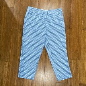 Counterparts Blue and White Patterned Pants